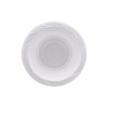 25 Pieces White Plastic Bowls 8 Oz