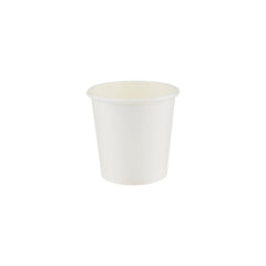 1000 Pieces 4 oz White Single Wall Paper Cups