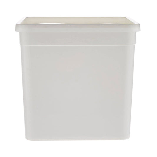 30 Pieces Plastic Pail Round White 10 Litre