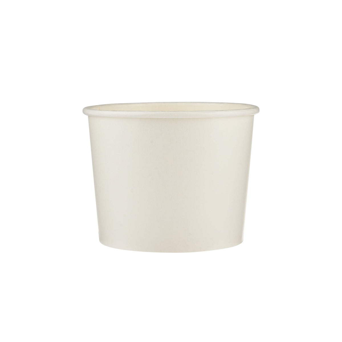 Paper Soup Bowl White