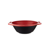 200 Pieces Red & Black Soup Bowl 1000 cc with Lids