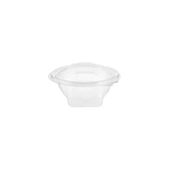 300 Pieces 12 Oz Round Hinged Salad Bowl