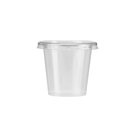 2500 Pieces 3 Oz Clear Portion Cup 62 Mm Diameter Base Only