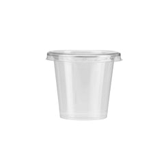 2500 Pieces 3 Oz Clear Portion Cup 62 Mm Diameter Base Only