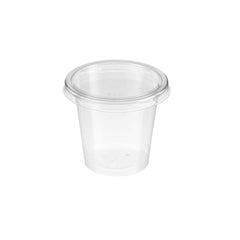 2500 Pieces 3 Oz Clear Portion Cup 62 Mm Diameter Base Only