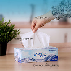 Soft n Cool Facial Tissue 150 Sheets X 2 Ply