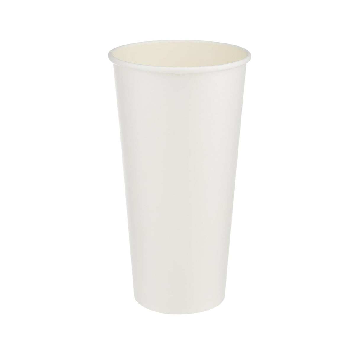 Paper Cups  White  Single Wall Heavy Duty - 1000 Pieces