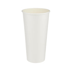 Paper Cups  White  Single Wall Heavy Duty - 1000 Pieces