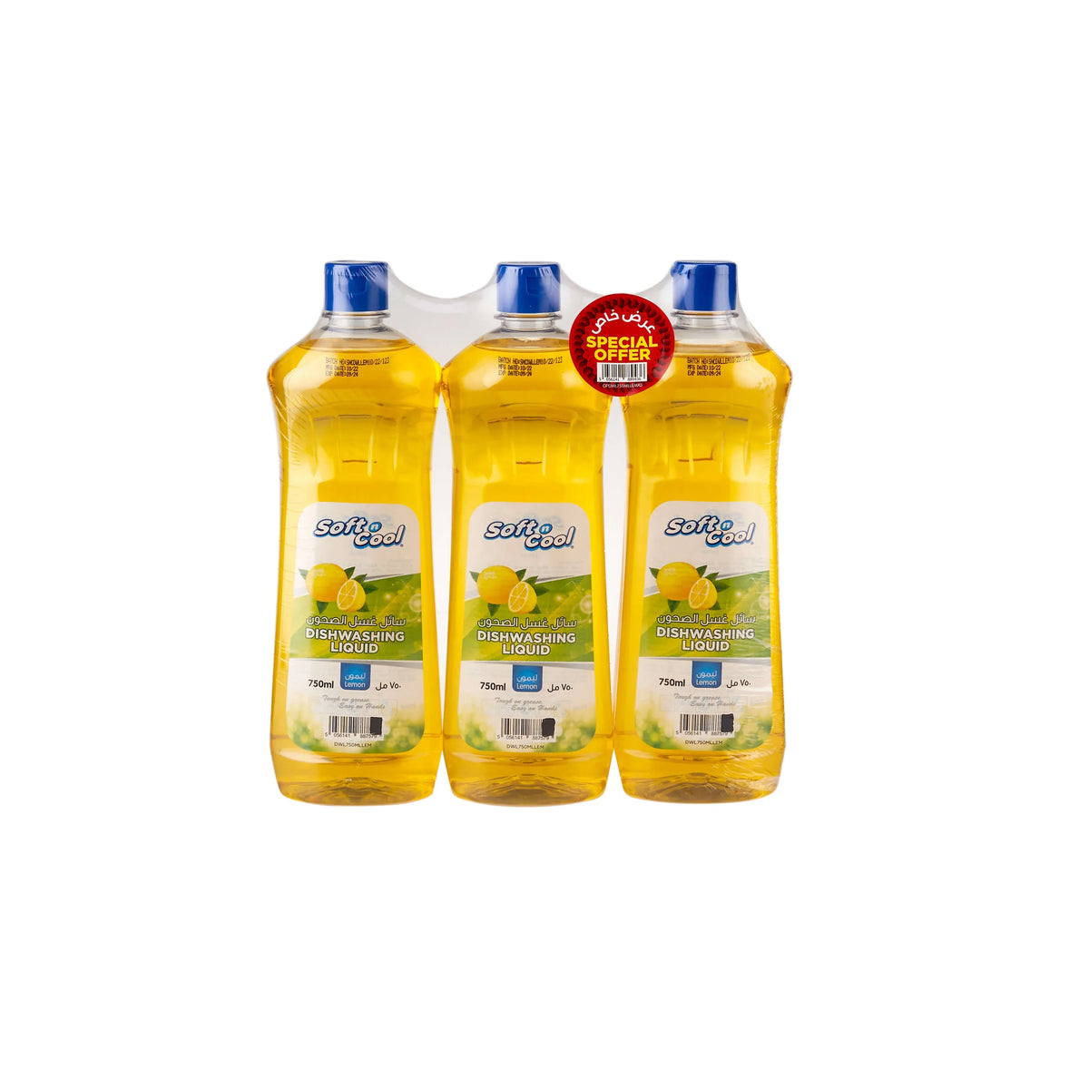 750 Ml Soft N Cool Dish Wash Liquid (Offer Pack)