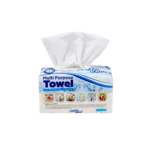150 Pcs x 20 Packets Soft n Cool Multipurpose Towel