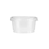1000 pieces 4 Oz PET Clear Portion Cup with Lid