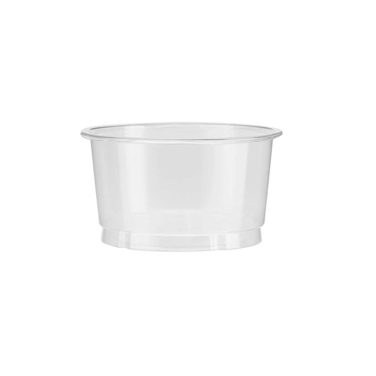 1000 pieces 4 Oz PET Clear Portion Cup with Lid