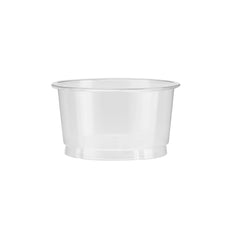 1000 pieces 4 Oz PET Clear Portion Cup with Lid