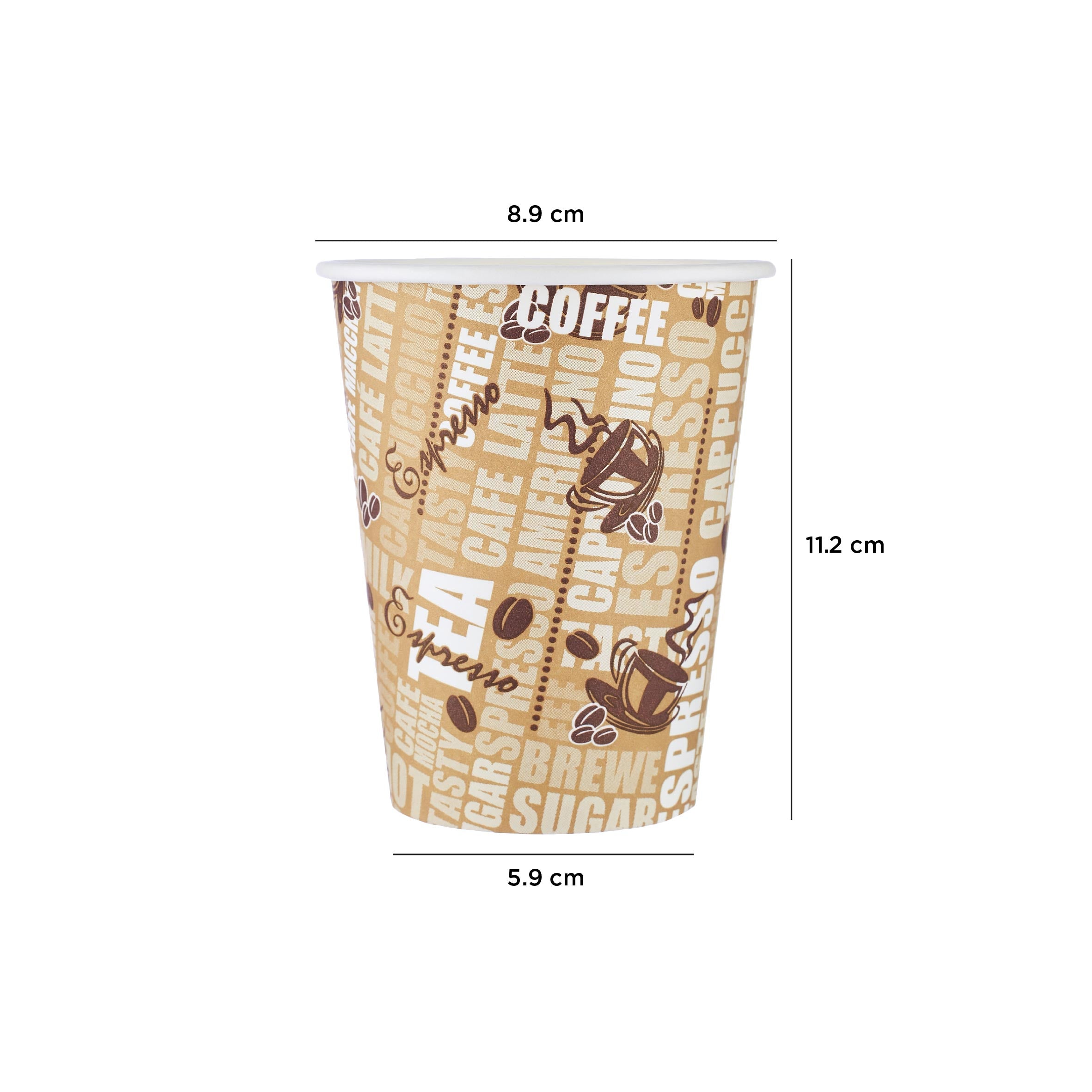 Printed Single Wall Paper Cups