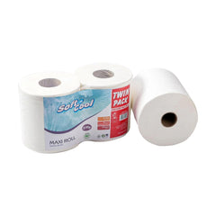 Soft n Cool Maxi Roll Twin Pack 2 Ply 260 Meter