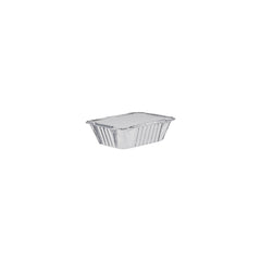 10 Pieces Aluminum Containers with Lid  8325