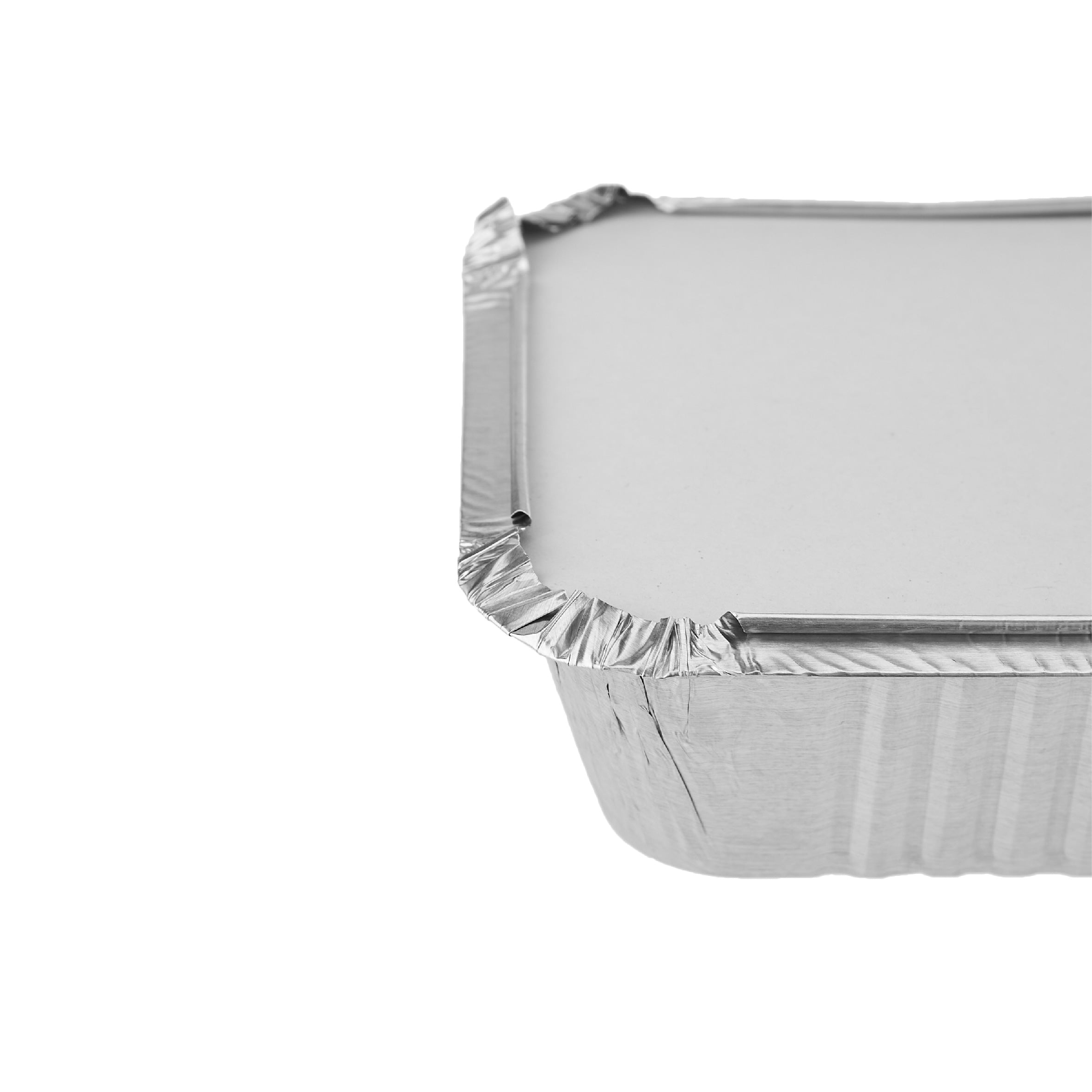 10 Pieces Aluminum Containers with Lid  8325