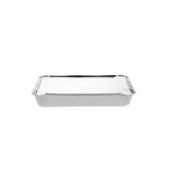 Aluminum Container 3 Compartment Lid Only 225x177x30 Mm
