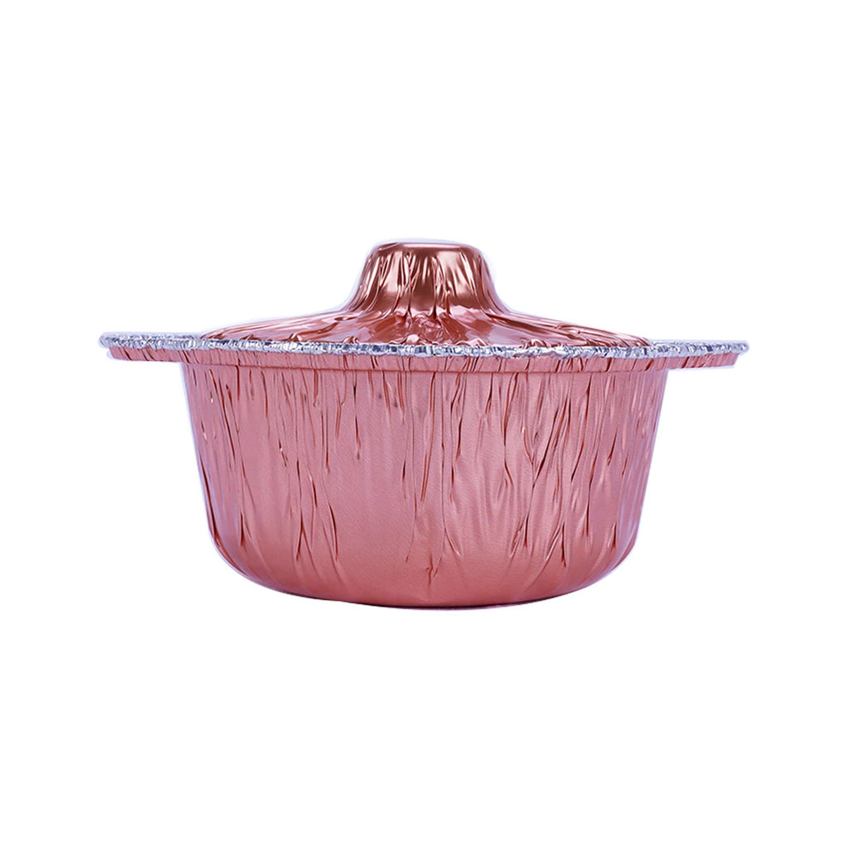 Aluminum Color Pot Container With Hood 21 Cm