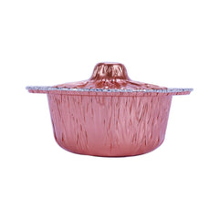 Aluminum Color Pot Container With Hood 21 Cm