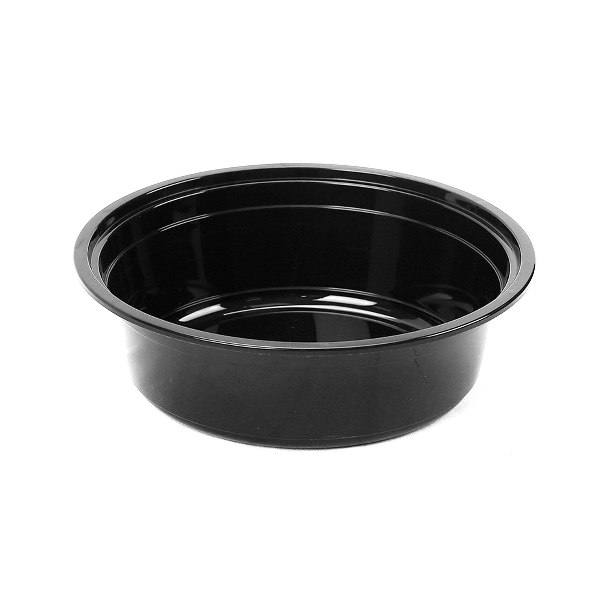 Hotpack Black Base Round Container 24 Oz Base Only 