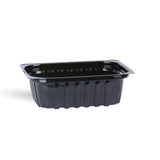 12 Oz Black Rectangular Container 50 Pieces x 10 Packets