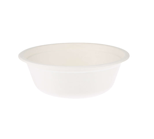 White Bio-Degradable 18 Oz Bowl Base Only