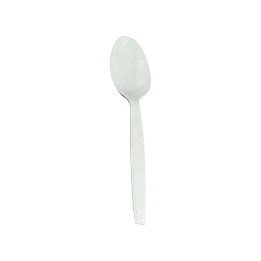 White Bio-Degradable Heavy Duty Spoon