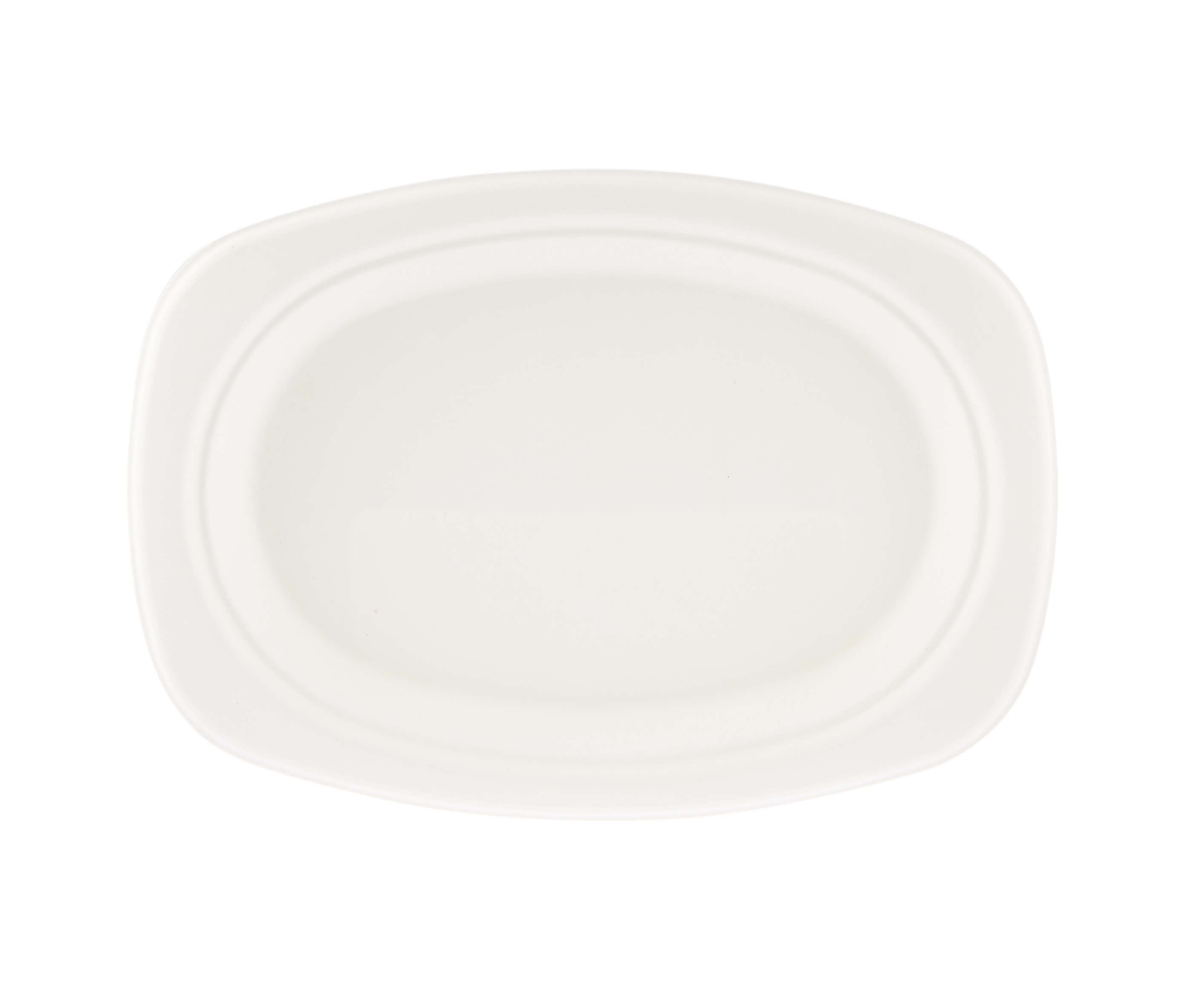 Bio-Degradable Oval Plate 9x6.5 Inch 500 Pieces - Hotpack Global