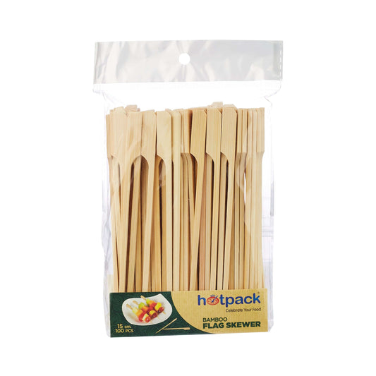 Disposable Wooden Flag Skewer 15 Cm