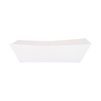 White Paper Boat Tray Small