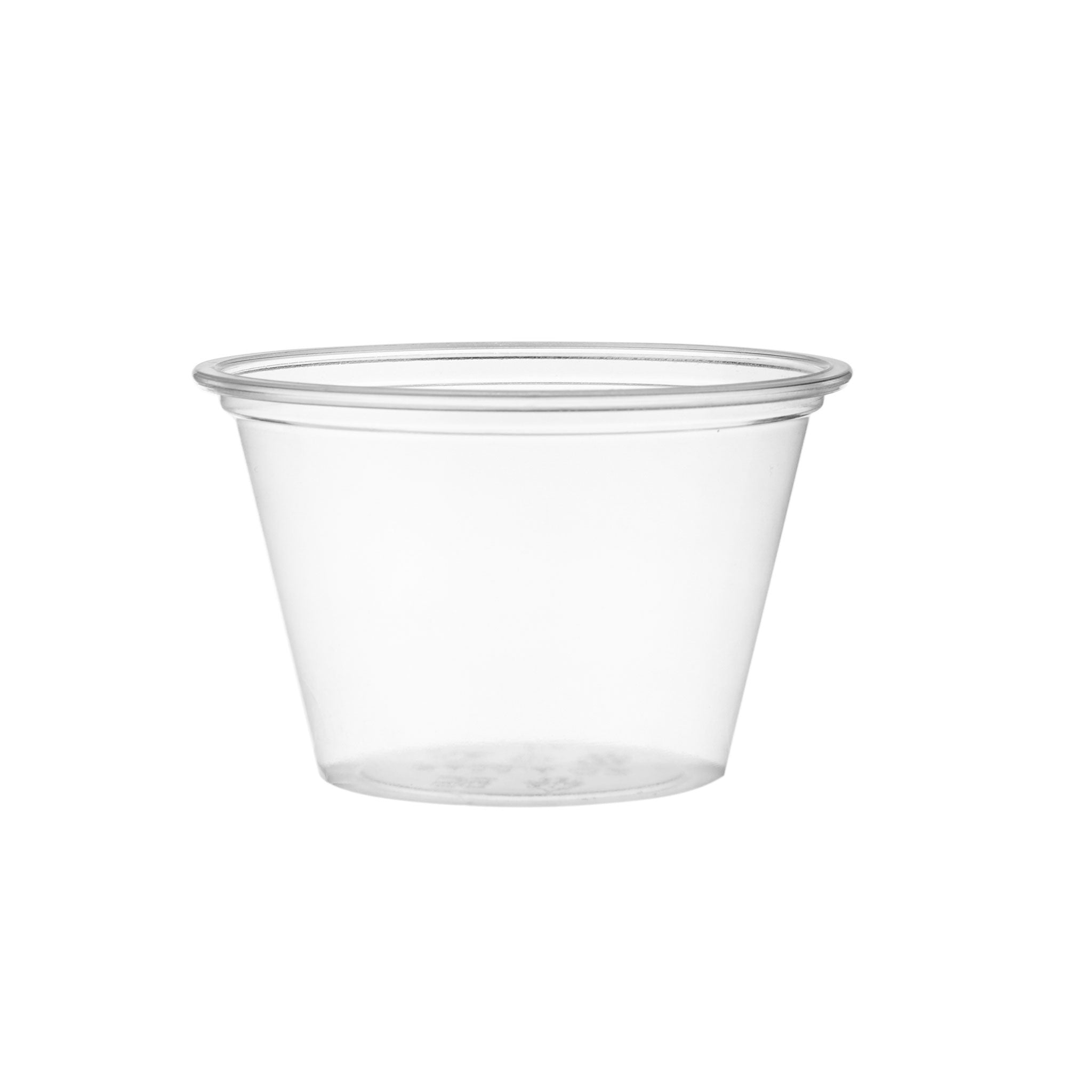 4 Oz Clear Portion Cup 2500 Pieces - Hotpack Global