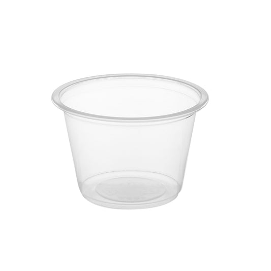 2500 Pieces 2.5 Oz Clear Portion Cup