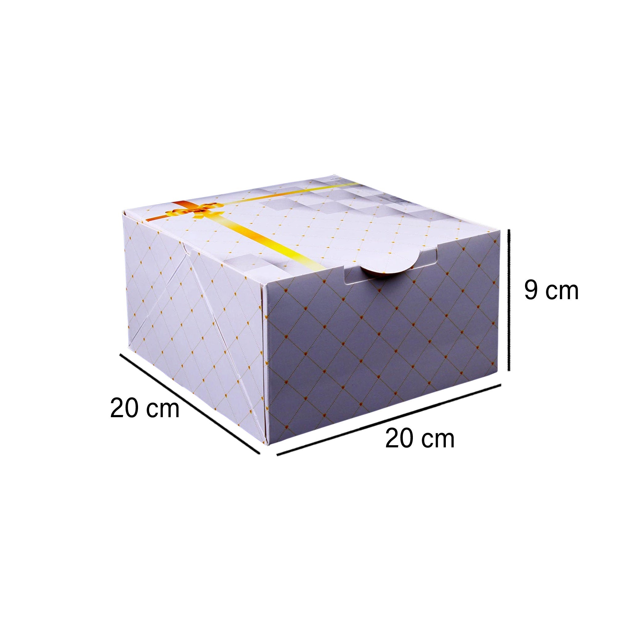 Printed Cake Box 20x20 Cm