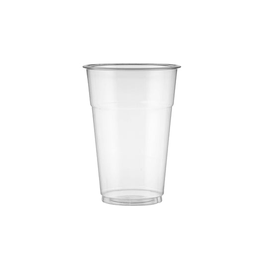 1000 Pieces 20 Oz PET Plastic Clear Juice Cup (98 Diameter)