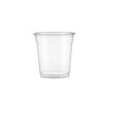 1000 Pieces 8oz PET (Plastic) Clear Juice Cup