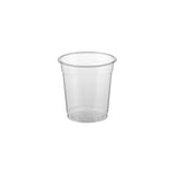 1000 Pieces 8oz PET (Plastic) Clear Juice Cup