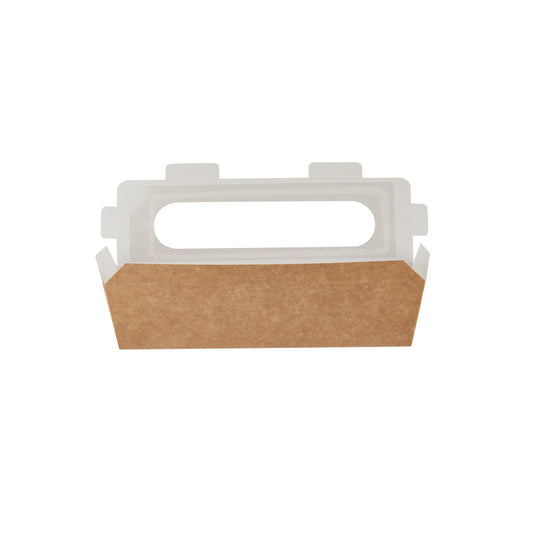 Kraft Baguette Box With Window - Hotpack Global