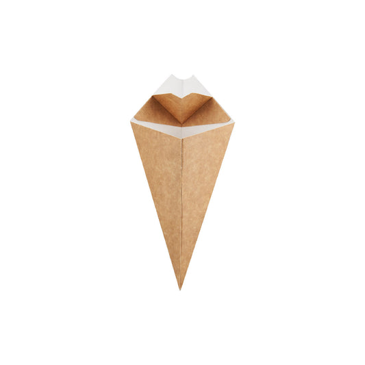 Kraft Fries Cone With Dipper - Hotpack Global