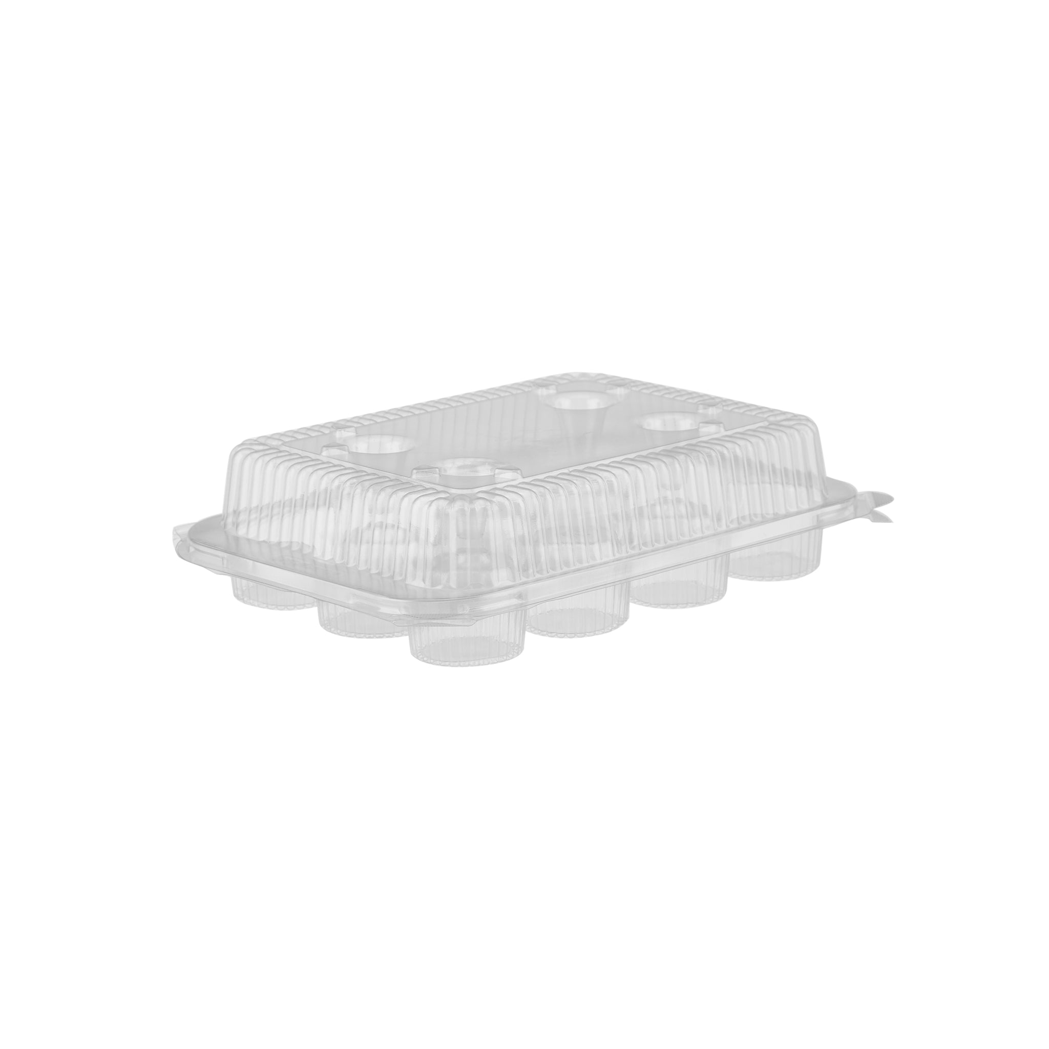 250 Pieces Clear PET Muffin/ Cupcake Tray