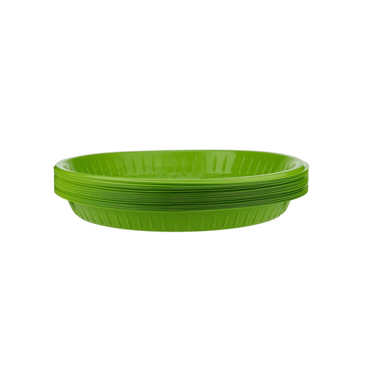 Colored Round Plastic Plate