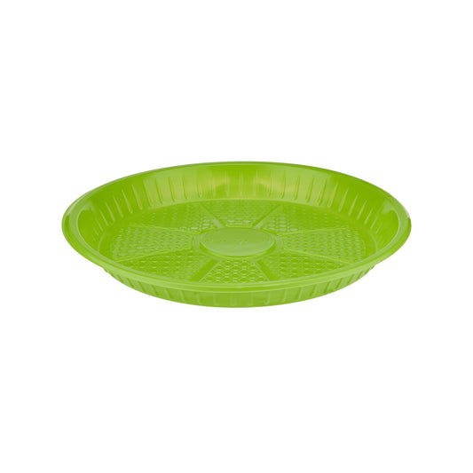 Colored Round Plastic Plate