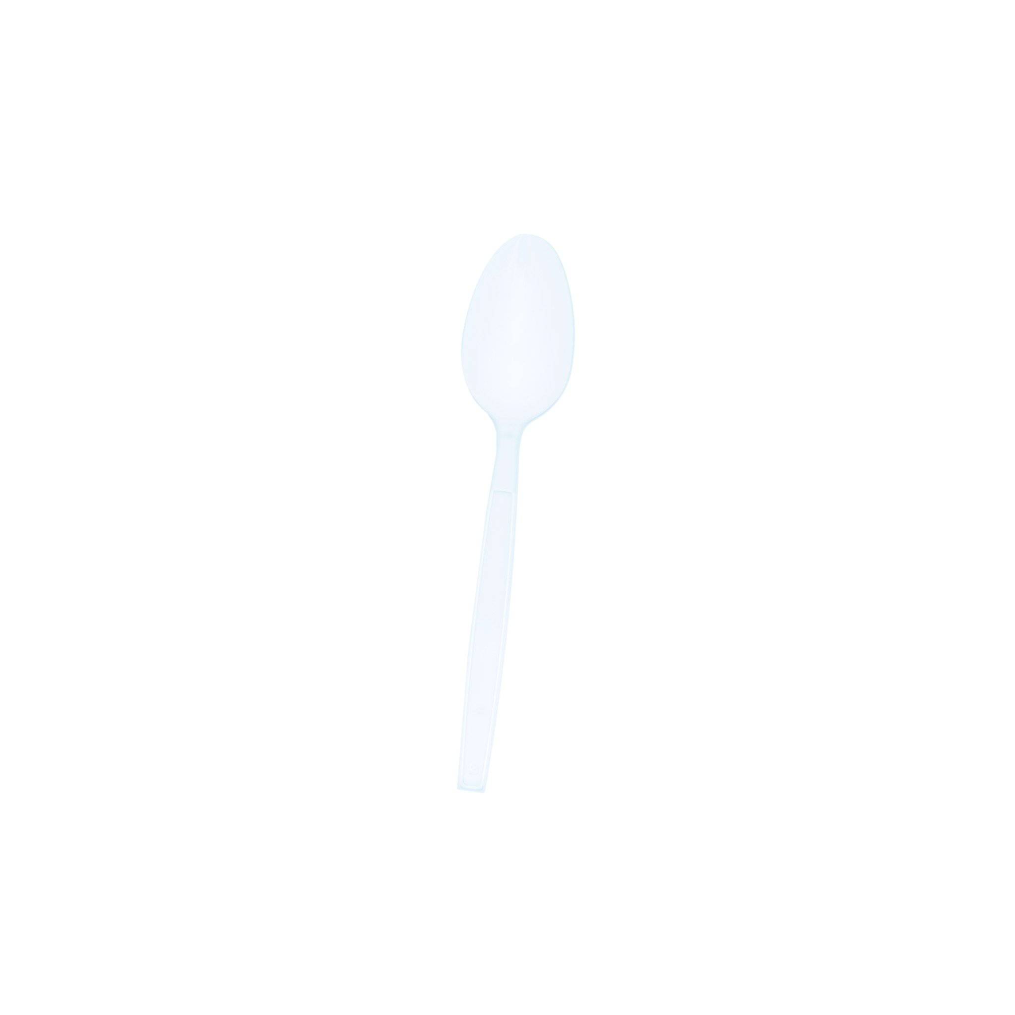 Plastic Heavy Duty White Spoon