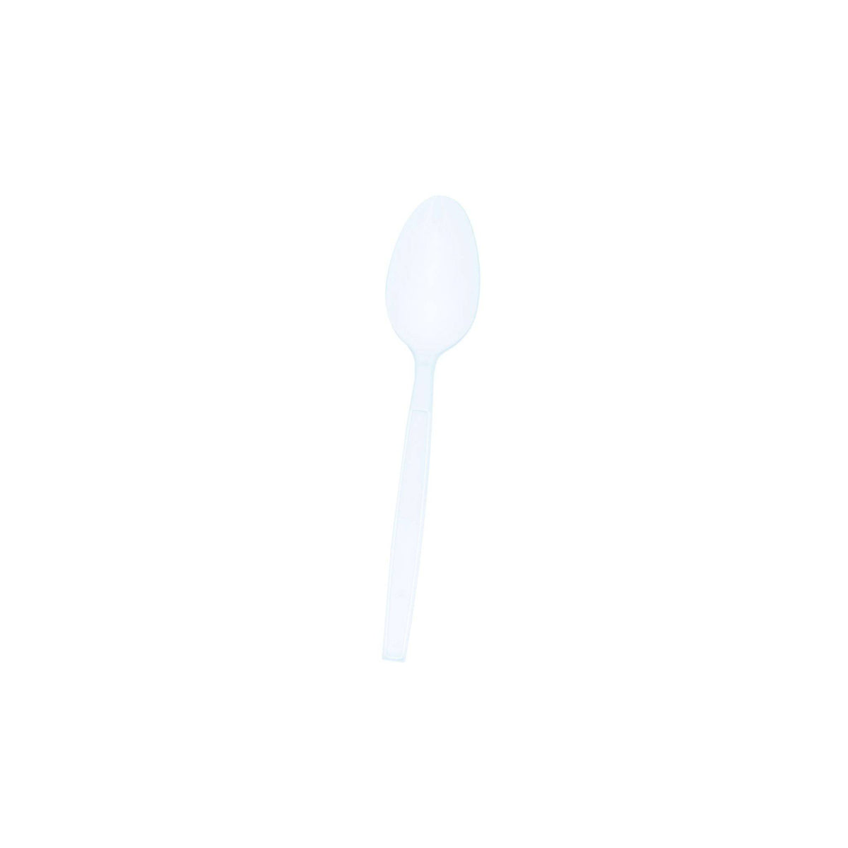 Plastic Heavy Duty White Spoon