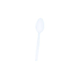 1000 Pieces Plastic Heavy Duty White Spoon