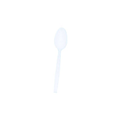 Plastic Heavy Duty White Spoon