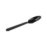 1000 Pieces Plastic Medium Duty Black PP Spoon