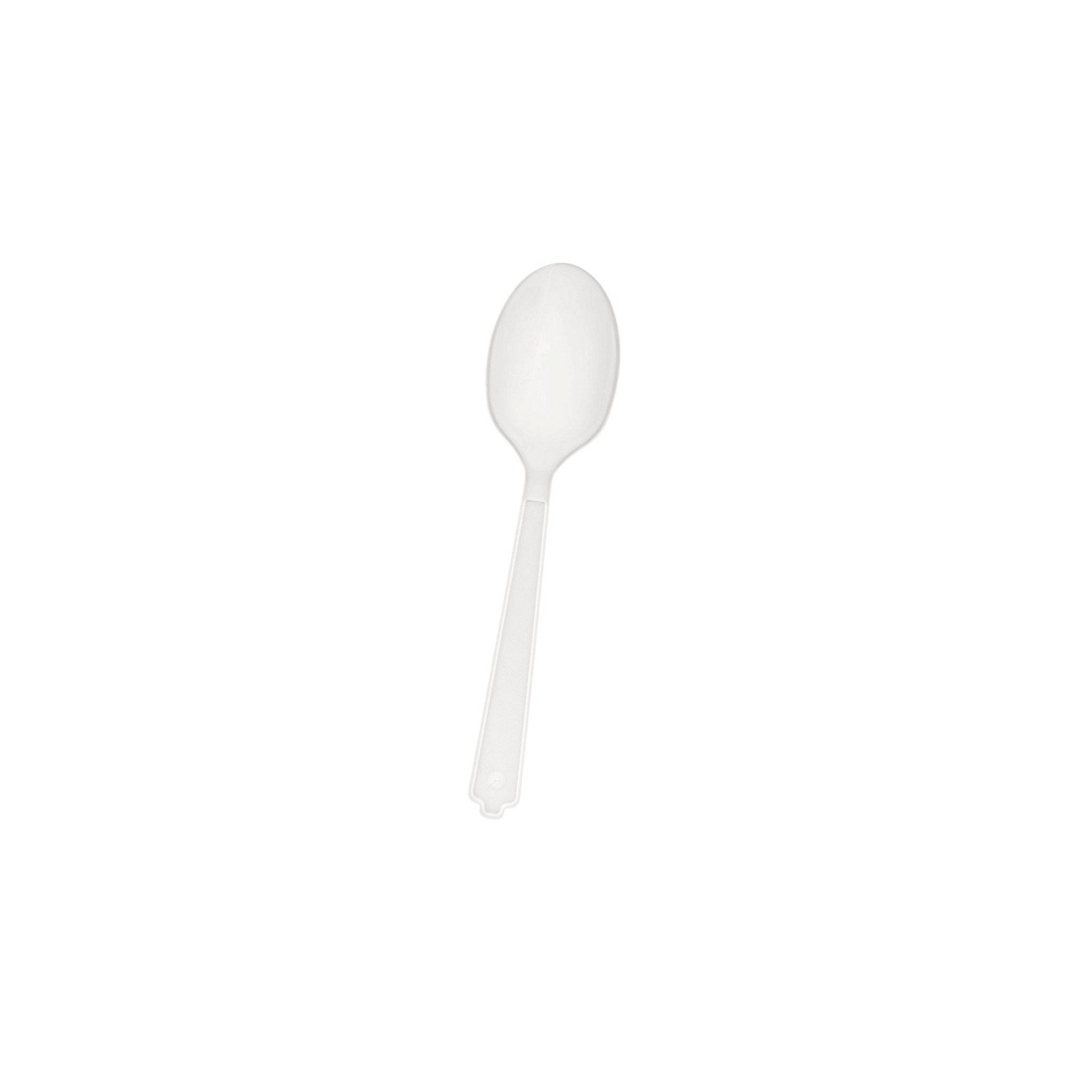 Plastic Medium Duty White PP Spoon