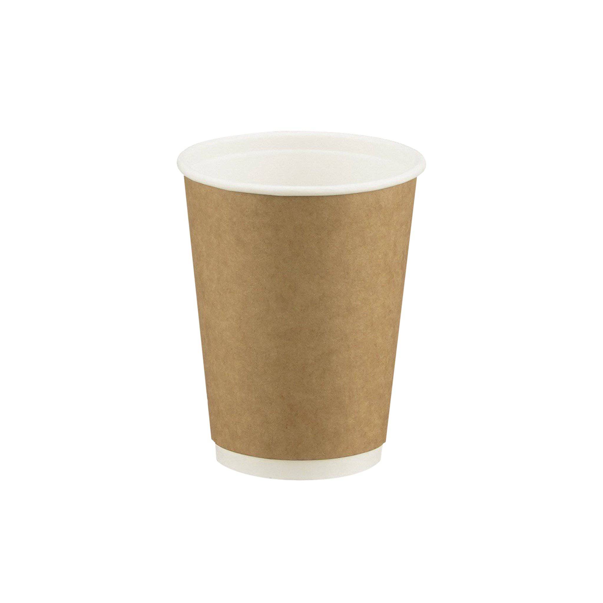 Kraft Double Wall Paper Cups 12 Oz