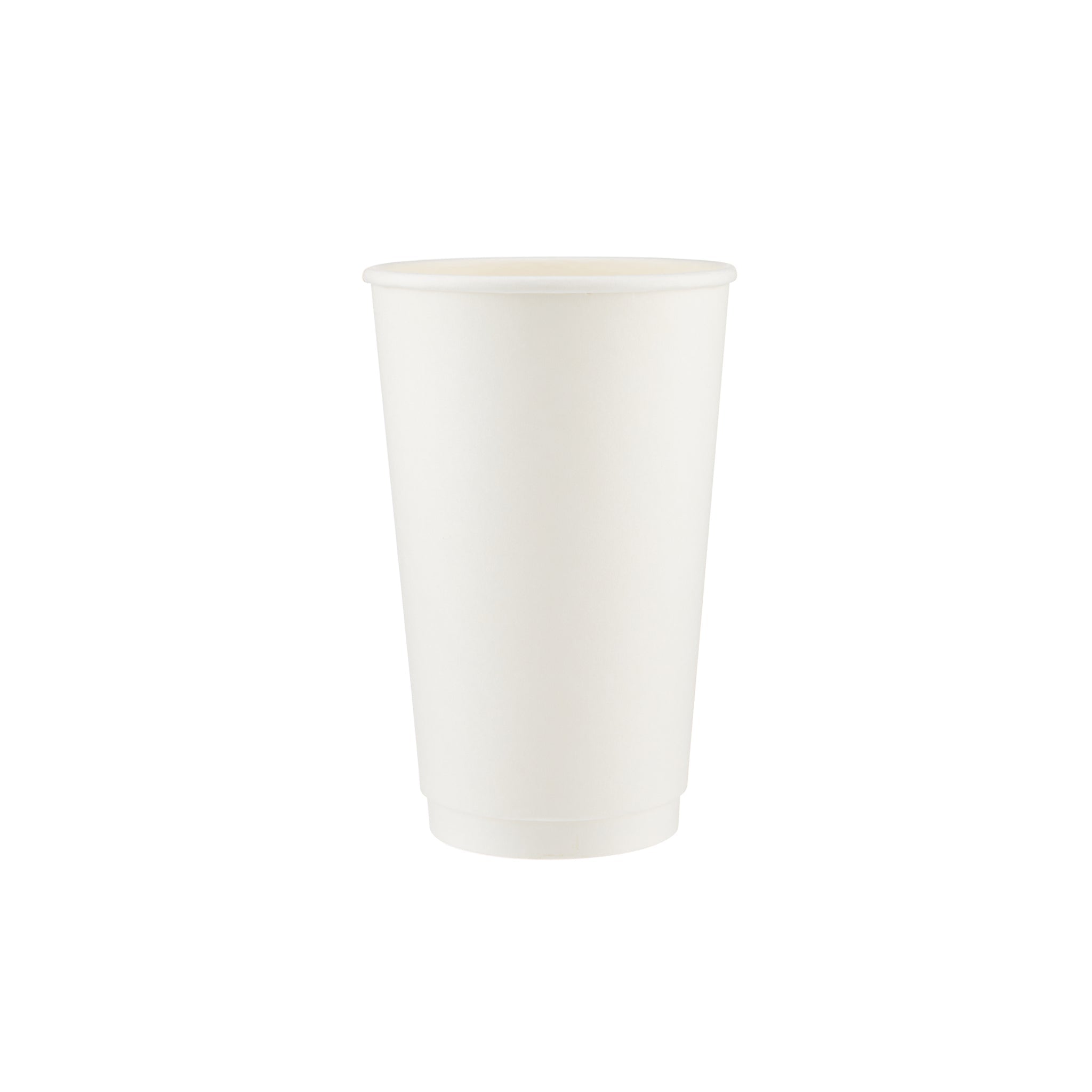 White Double Wall Paper Cups 16 Oz